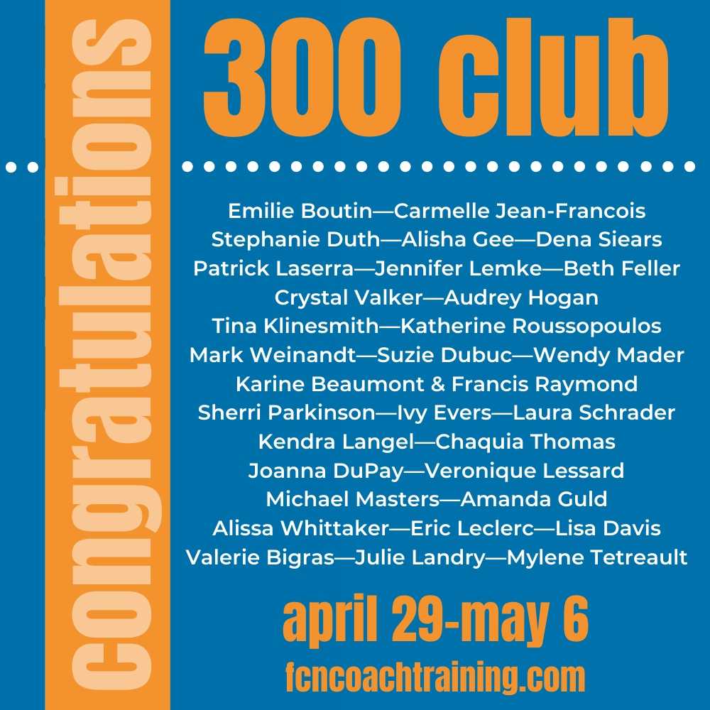 300 Club: Team Recognition Graphic | SCRIBACEOUS.COM